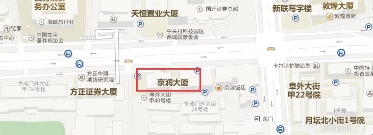 京润大厦地图
